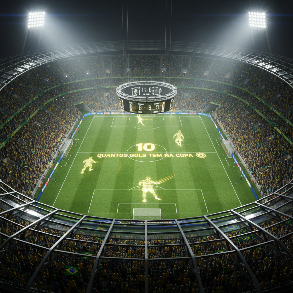 Campo de futebol com jogadores em lance ofensivo na Copa do Mundo 2026